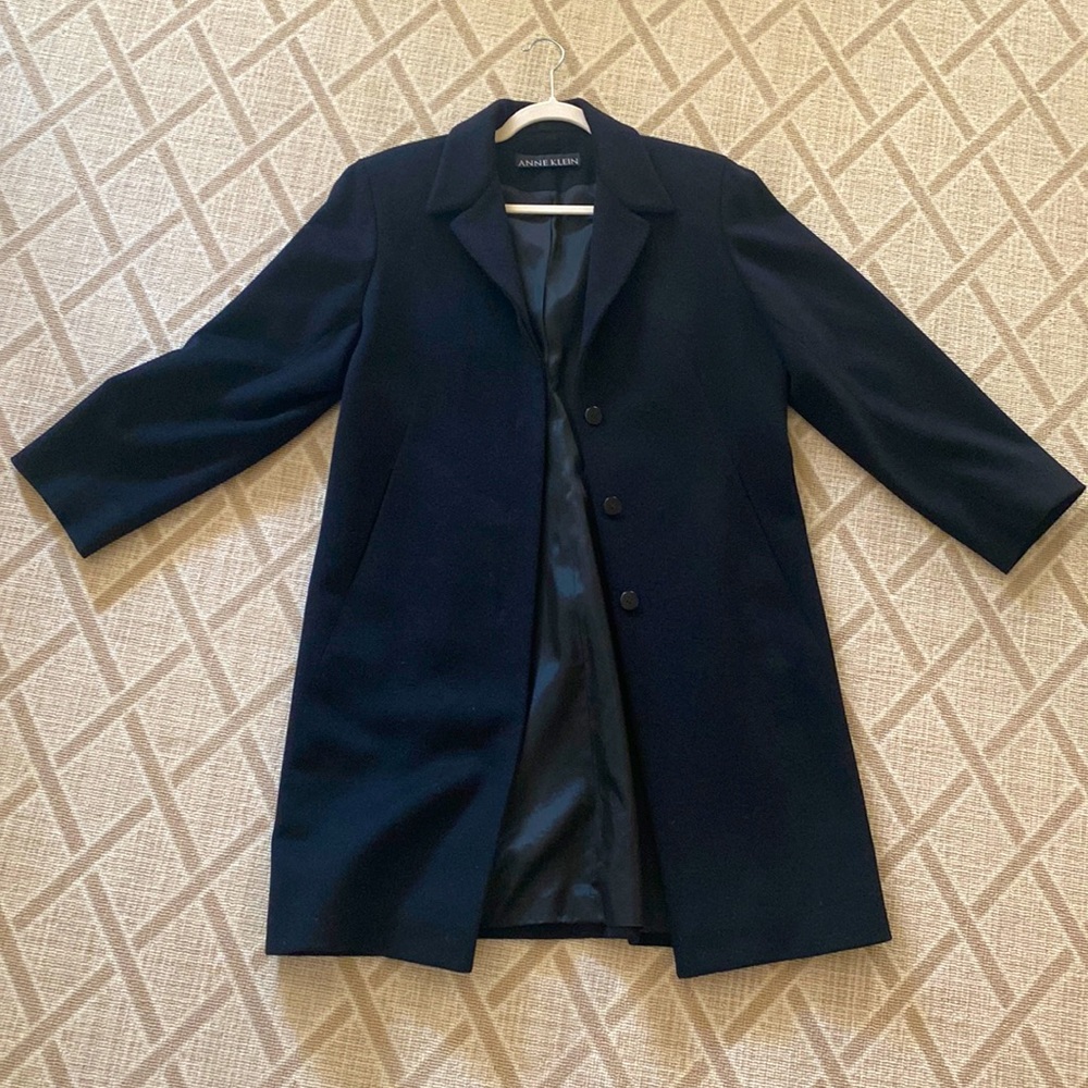 Anne Klein Black Pea Coat